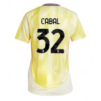 Dres Juventus Juan Cabal #32 Preč pre Ženy 2024-25 Krátky Rukáv